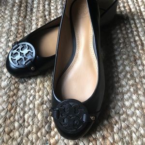 TORY BURCH Minnie Travel Leather Flats